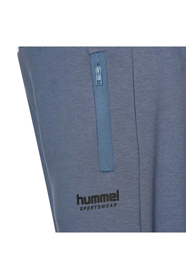 Детские спортивные брюки для девочек с длинными штанинами Hummel, Blue — фото 4