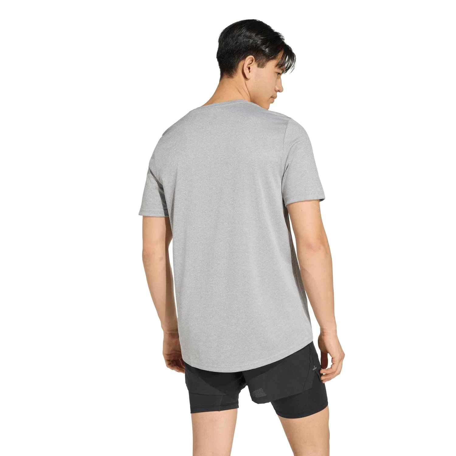 Мужская футболка с коротким рукавом Pregame A Adidas, Gray / Schwarz / Gray — фото 3