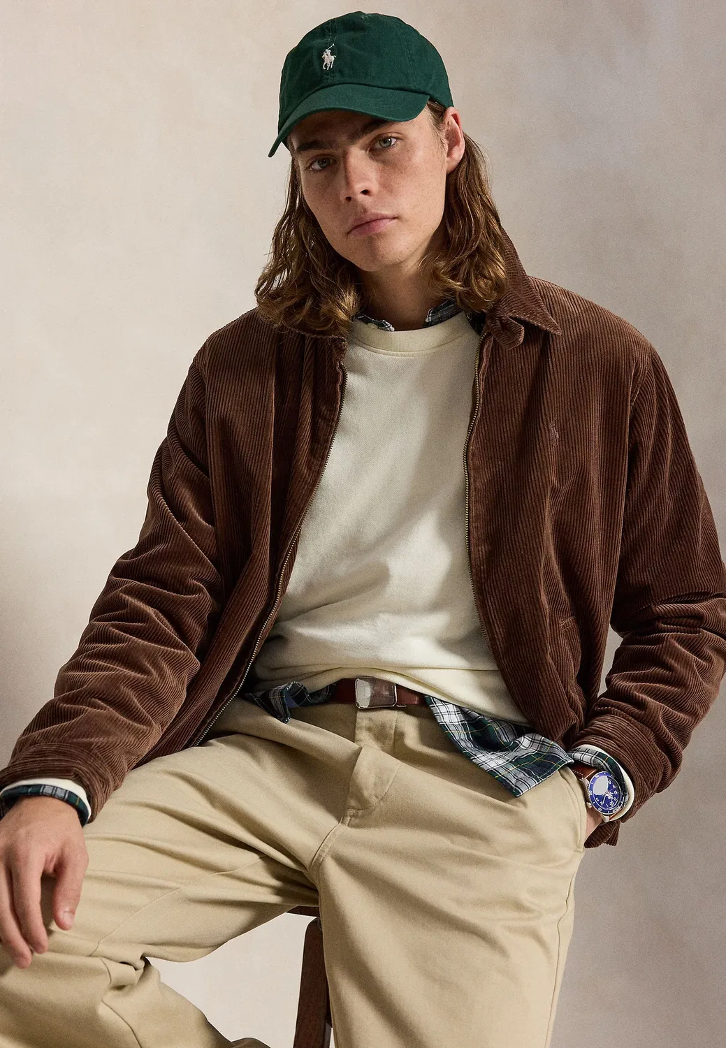 Толстовка с петлевой структурой - толстовка Polo Ralph Lauren, Clubhouse Cream — фото 4