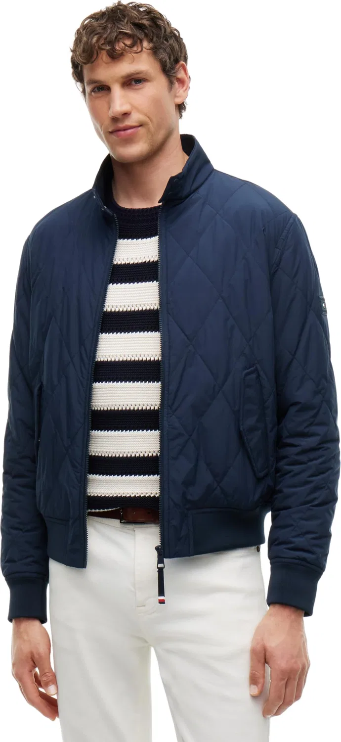 Мужское стеганое пальто Tommy Hilfiger, Navy Blue