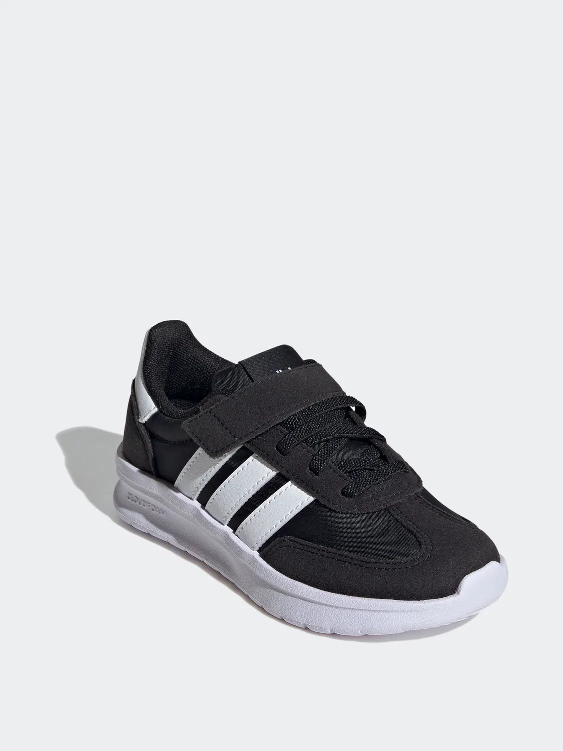 Кроссовки беговые Run 70s 2.0 adidas, черный/белый — фото 2