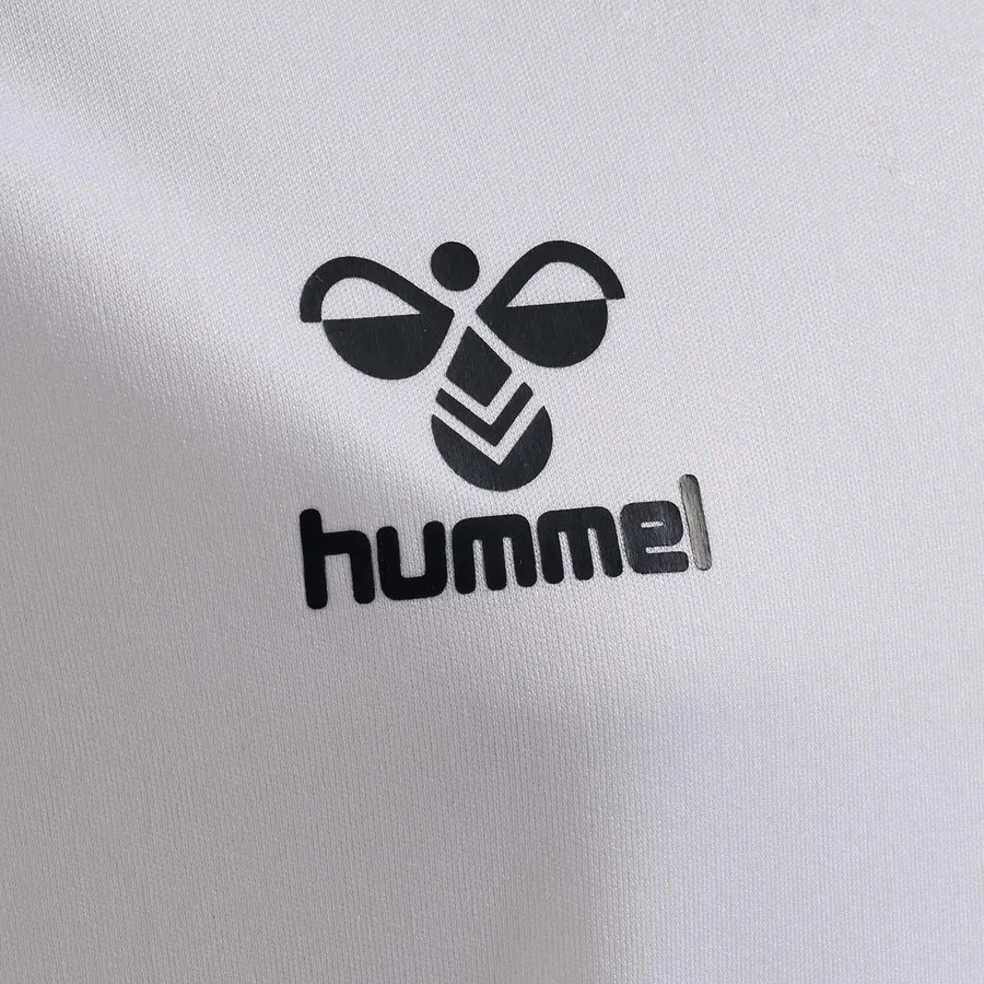 Детская футболка с коротким рукавом из интерлока Essential Jersey Hummel, Белый — фото 4