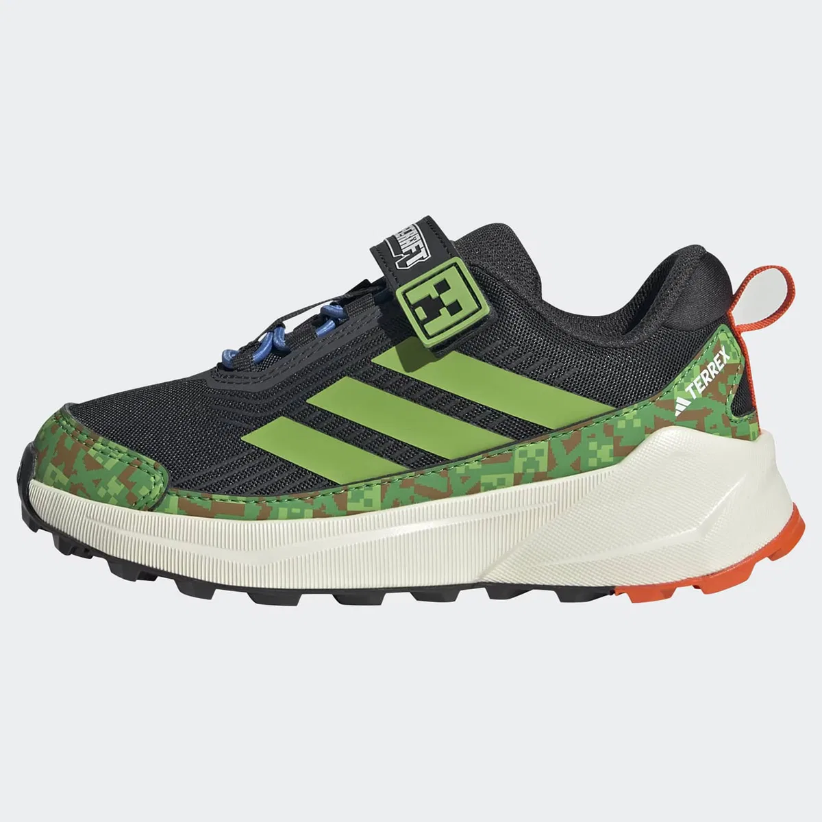 Детские кроссовки для мальчиков Terrex Trailmaker 2 CF Mcft Shoe Adidas Terrex, Carbon Semi Lucid Lime Semi Impact Orange — фото 2