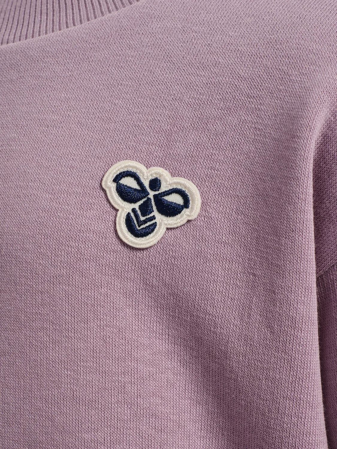 Детский свитшот с круглым вырезом Hmlmini Hummel, Violett — фото 3