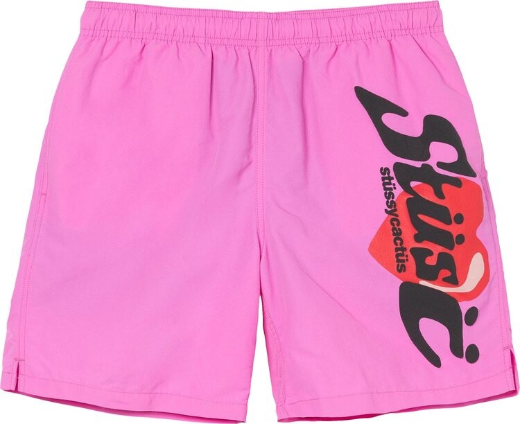 

Шорты Stussy x Cactus Plant Flea Market Water Shorts 'Pink', розовый