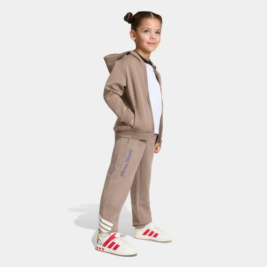 Детская куртка с длинным рукавом Mickey Mouse Future Icons adidas, Кремовый — фото 3