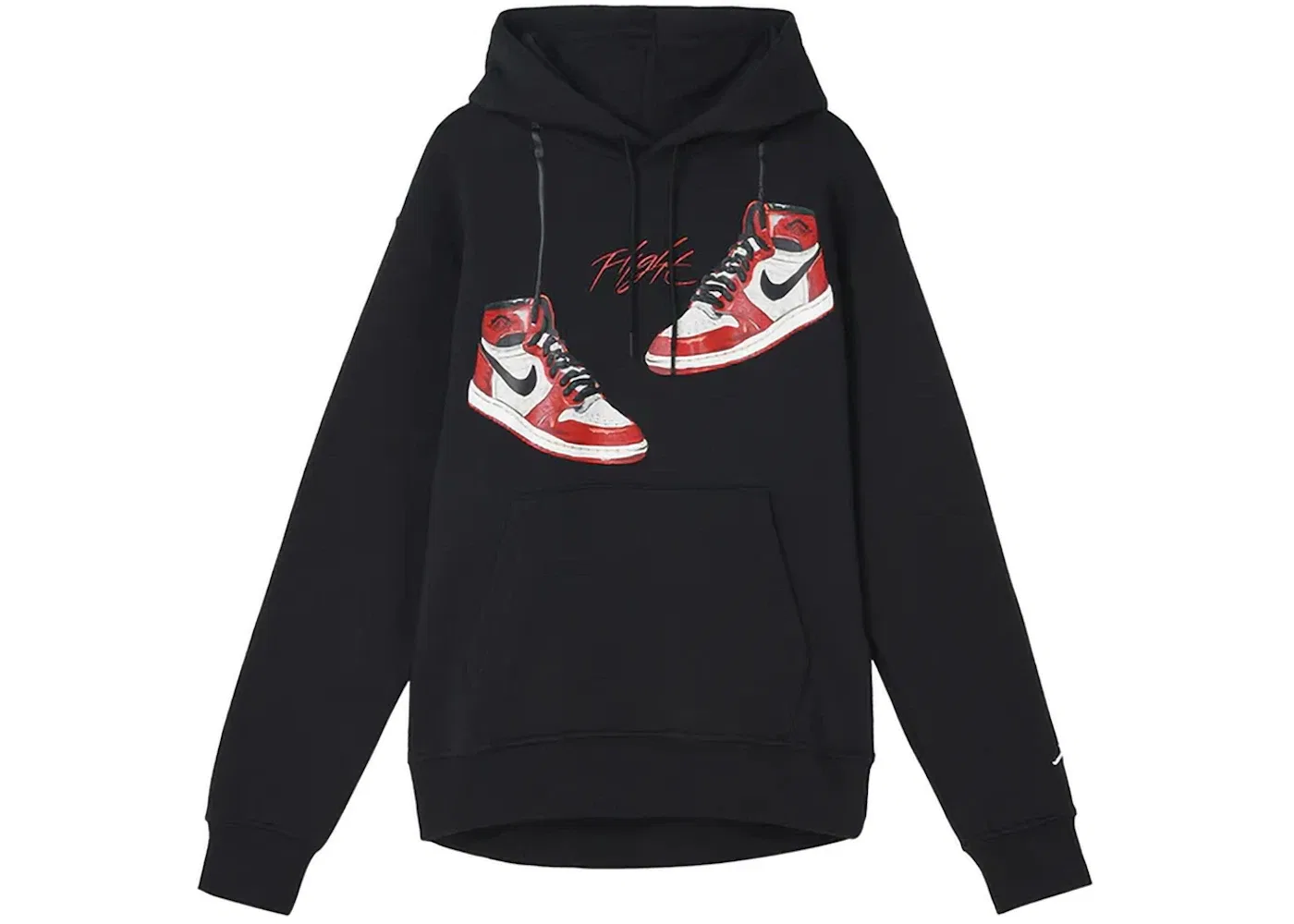 Мужская худи с длинным рукавом Nike Air Jordan Essentials Chicago, Black/Chicago Red