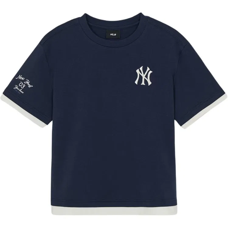 Детская футболка с круглым вырезом MLB Kids, Цвет Navy Blue