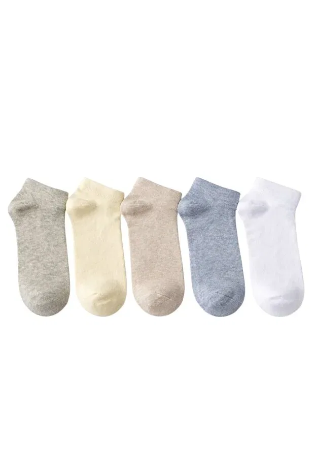 Детские носки-пинетки хлопковые 5 шт. Just Socks, Multicolor