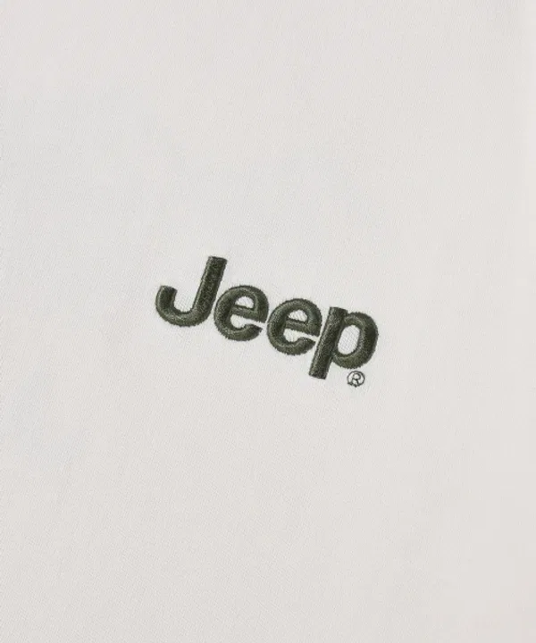 Футболка с принтом логотипа JEEP, детская, белый — фото 4
