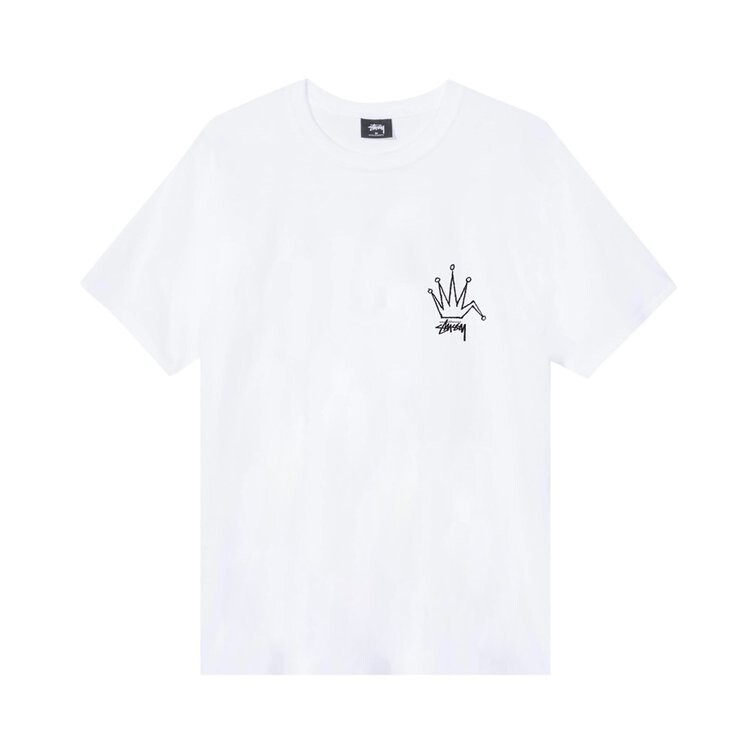 

Футболка Stussy Old Crown Tee 'White', белый