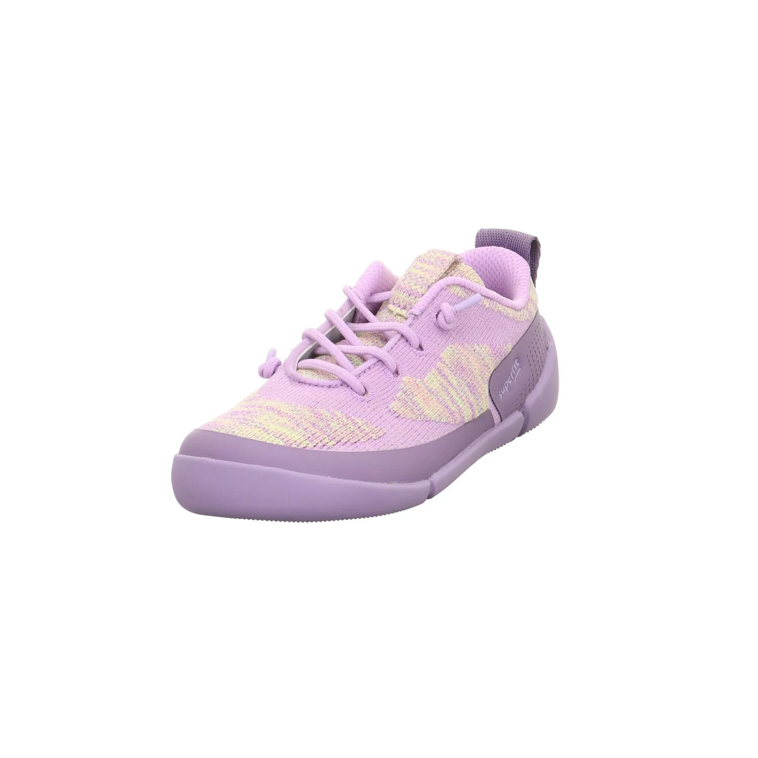 Детские кроссовки-слипоны с эластичной шнуровкой Superfit, Lilac