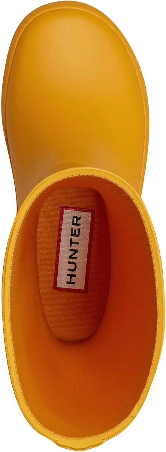 Детские сапоги для девочек Hunter Kids First Classic, Yellow — фото 4