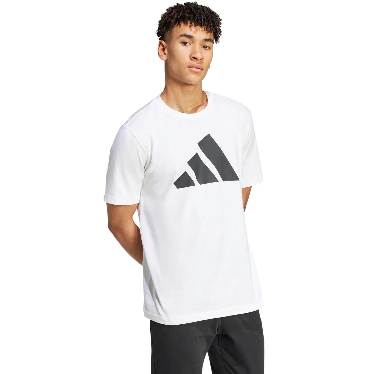 Мужская футболка с графическим принтом PWR 3 Graphic Tee Adidas, Bunt — фото 2