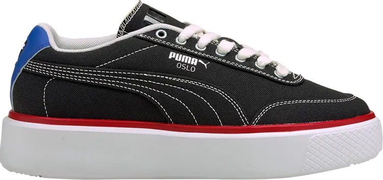 

Кроссовки Puma Wmns Oslo Maja Summer - Black High Risk Red, черный