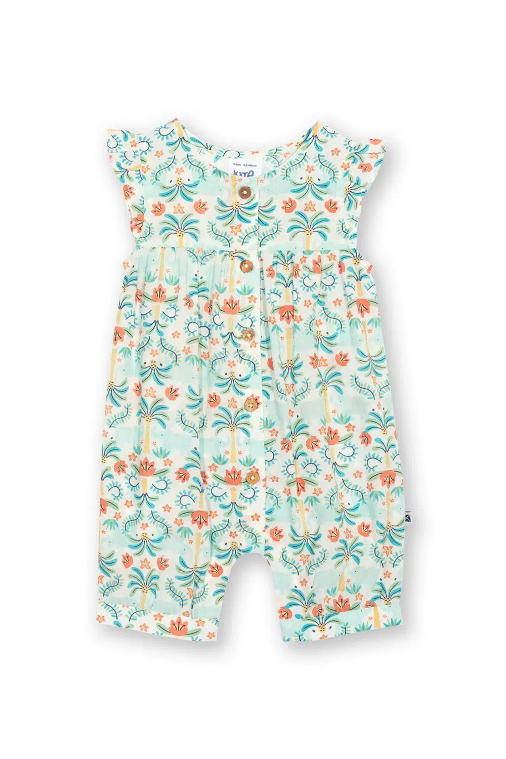 Детский комбинезон с принтом Baby Ele Oasis Kite, Multi