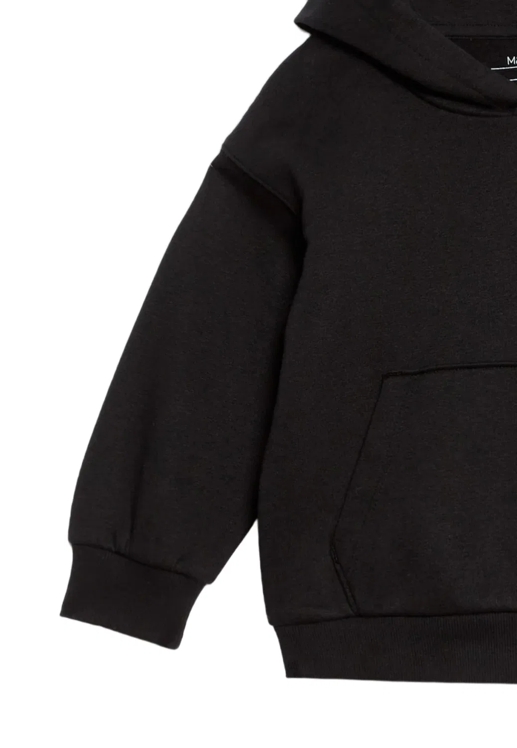 Простая толстовка Rich plain Marks & Spencer, Black — фото 3