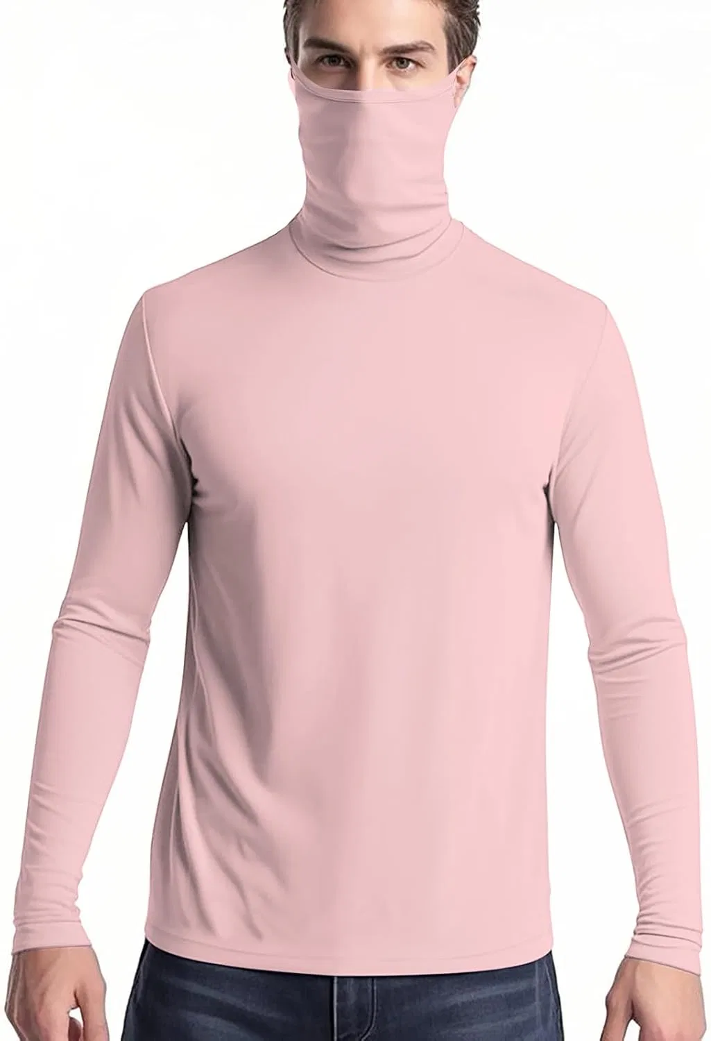 Женская футболка с защитой UPF 50+ с длинным рукавом, Pink — фото 2