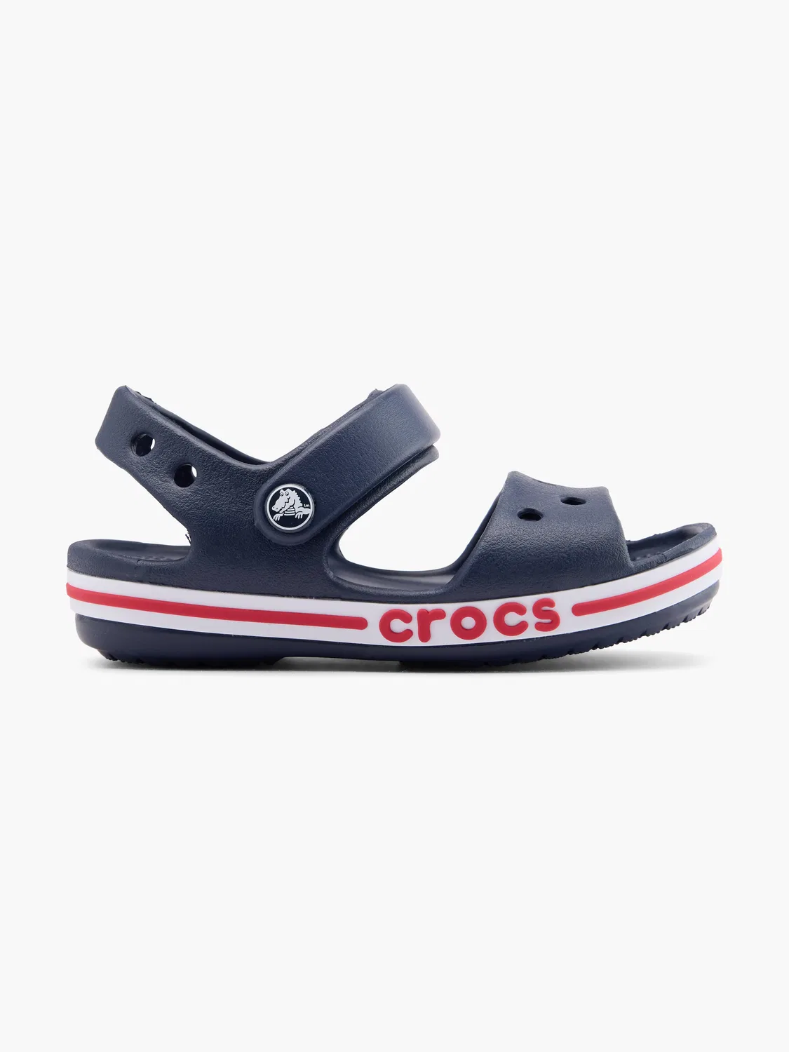 Детские сандалии с ремешками на липучке Crocs, синий