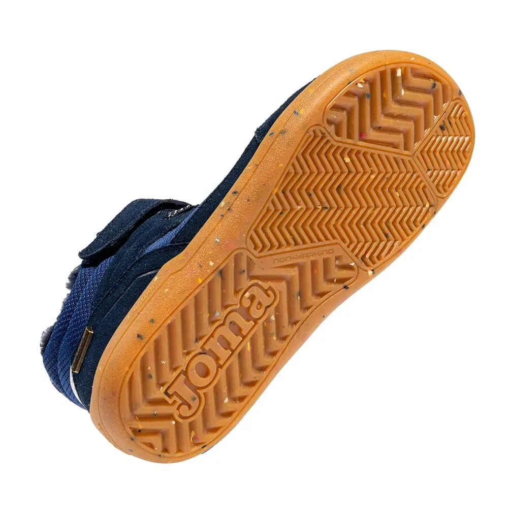 Детские кроссовки для мальчиков с мембраной Coco V Barefoot Joma, Blue — фото 4