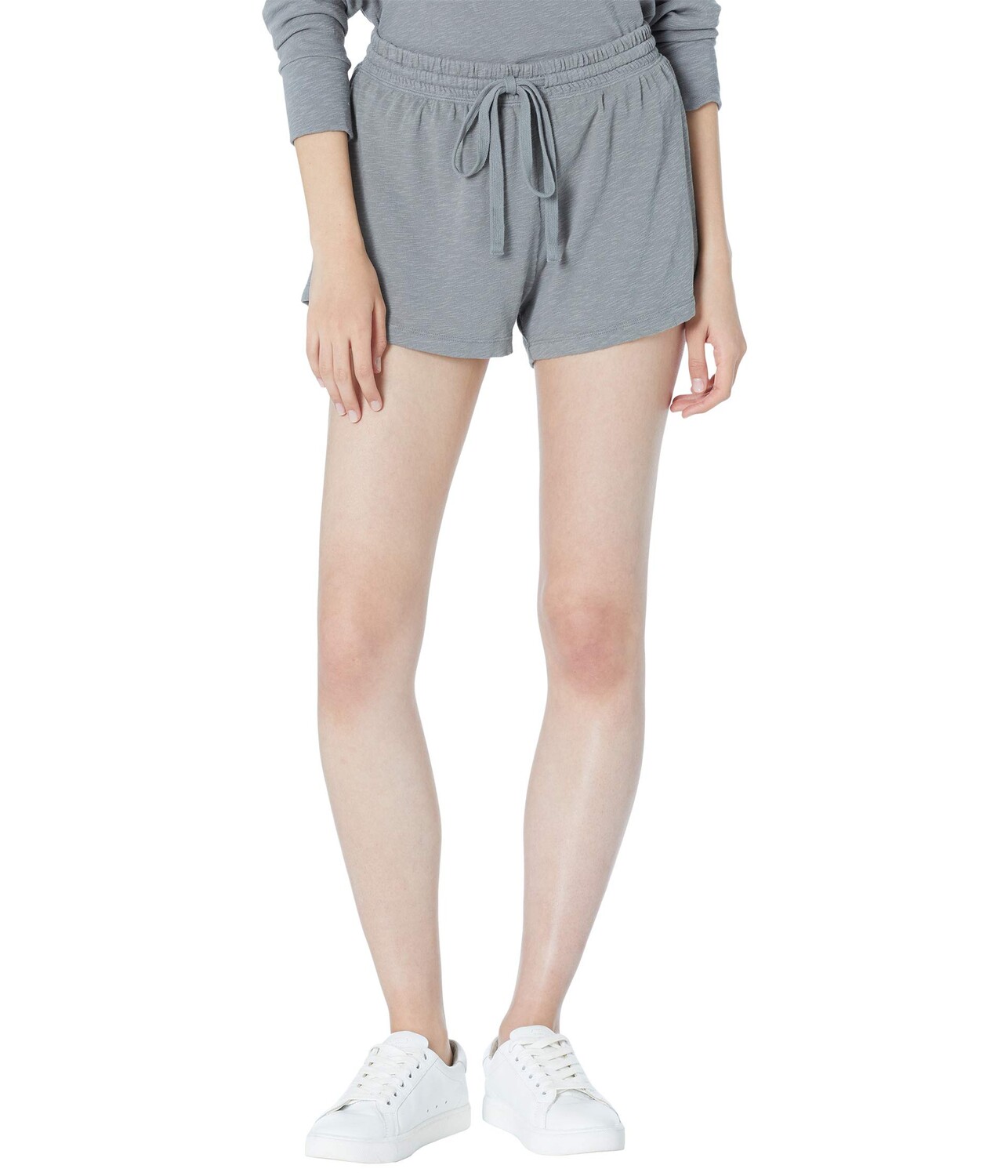 

Шорты bobi Los Angeles, Sustainable Slub Terry Drawstring Shorts