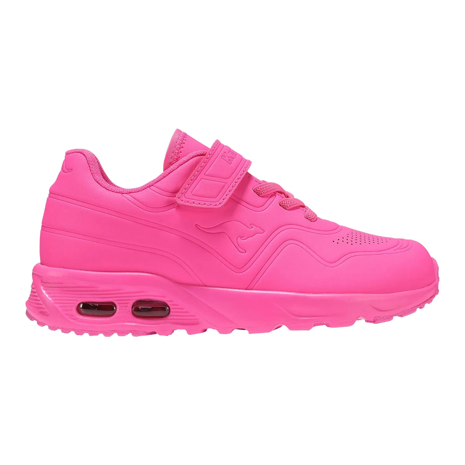 Детские кроссовки с липучками KX-Mega EV KangaROOS, Rosa