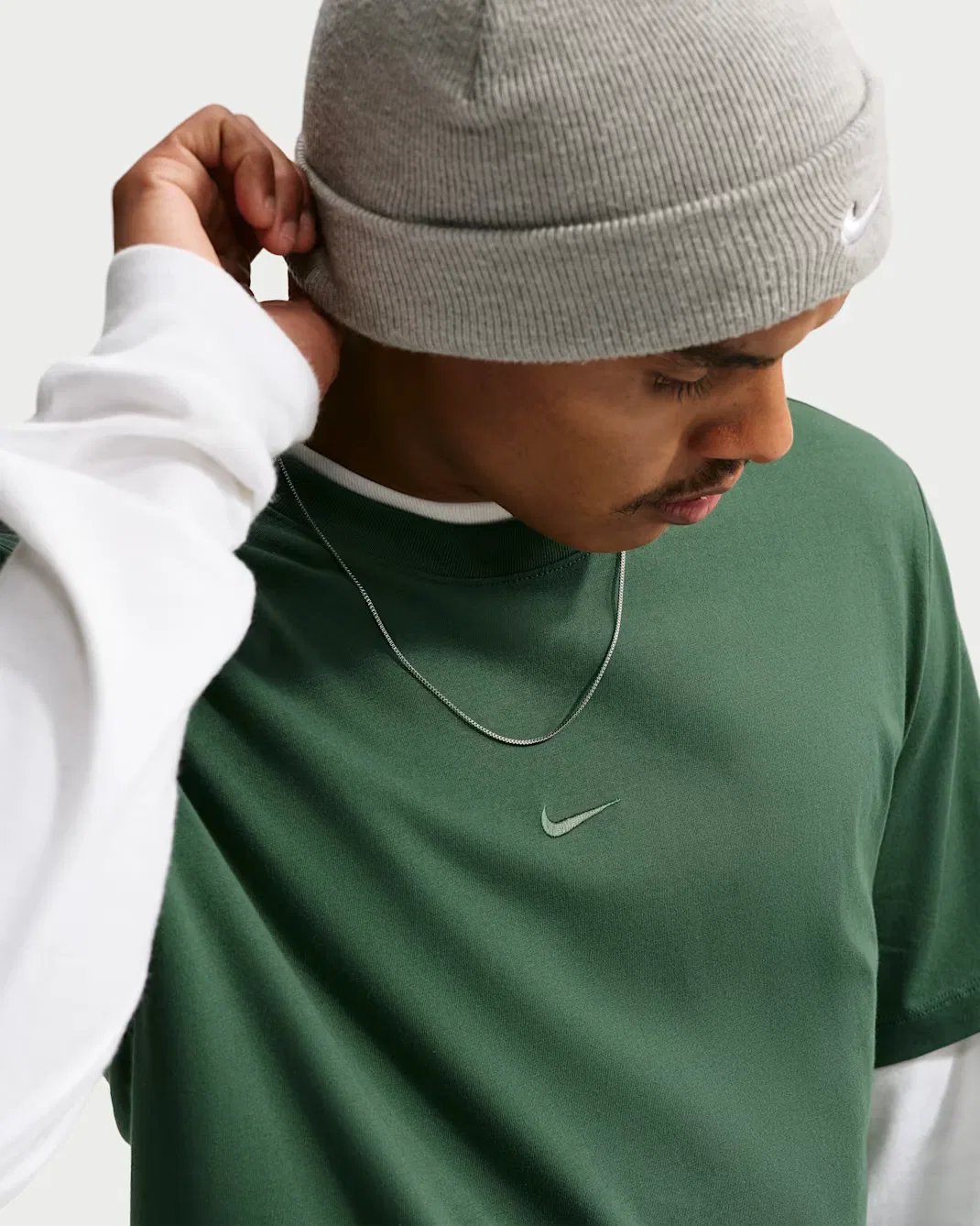 Стандартная мужская футболка Nike Sportswear, Fir — фото 3