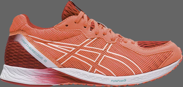 Кроссовки wmns tartheredge 2 'sunrise red' Asics, красный - фото