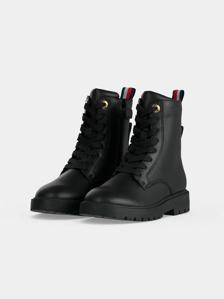 Ботинки TOMMY HILFIGER 'AMELIE' черного цвета — фото 2