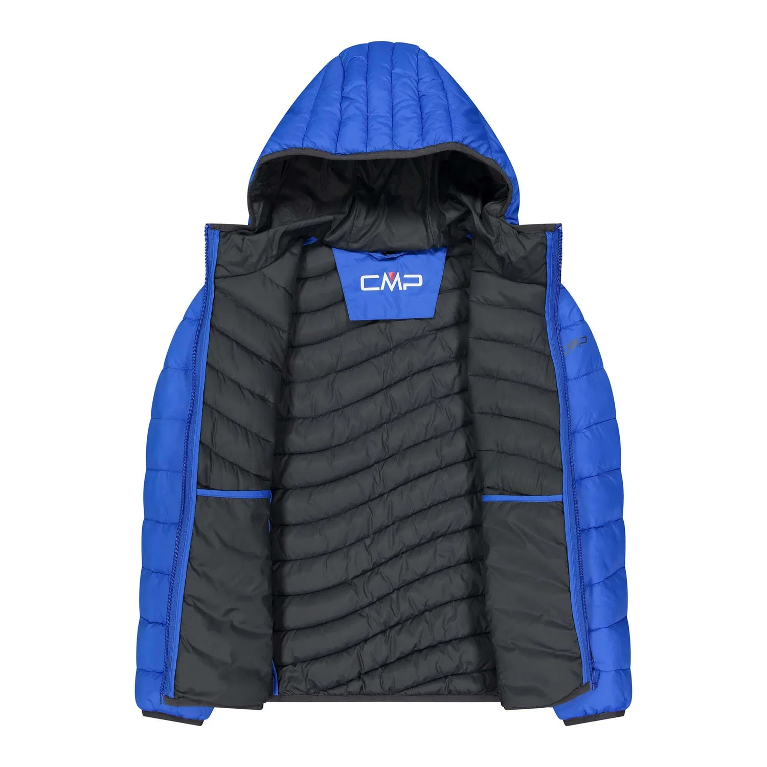 Детская куртка с капюшоном KID JACKET FIX HOOD Cmp, Konigsblau — фото 3