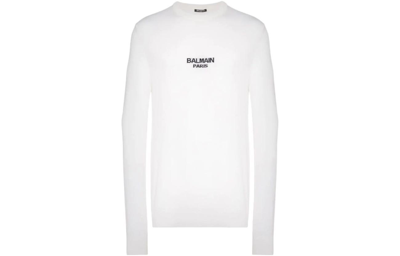 

BALMAIN Свитер мужские белые
