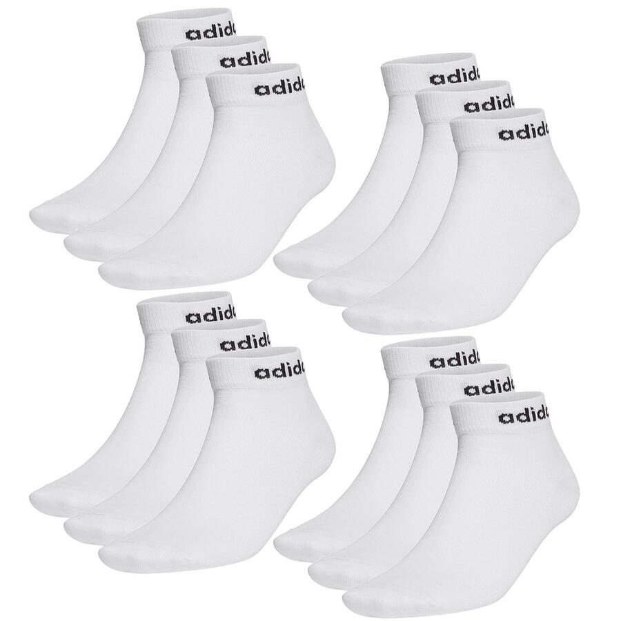 

12 пар кроссовок Adidas NC Ankle Performance Sneaker / носков Quarter, унисекс, короткие носки