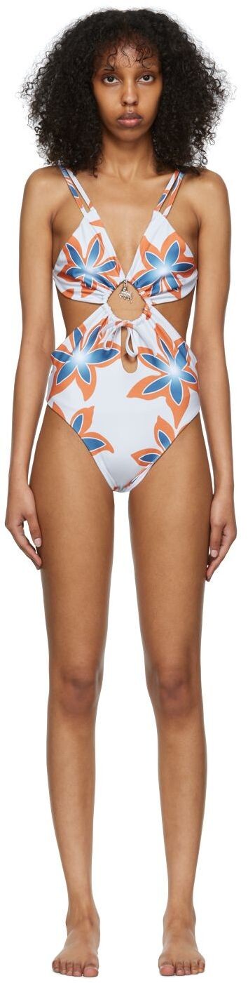 

Эксклюзивный цельный купальник SSENSE Off-White Chopova Lowena, Коричневый, Эксклюзивный цельный купальник SSENSE Off-White Chopova Lowena
