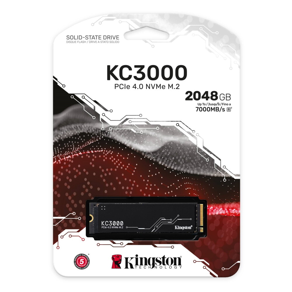 Внутренний твердотельный накопитель Kingston KC3000 (SKC3000D), 2ТБ, M.2 2280 — фото 3