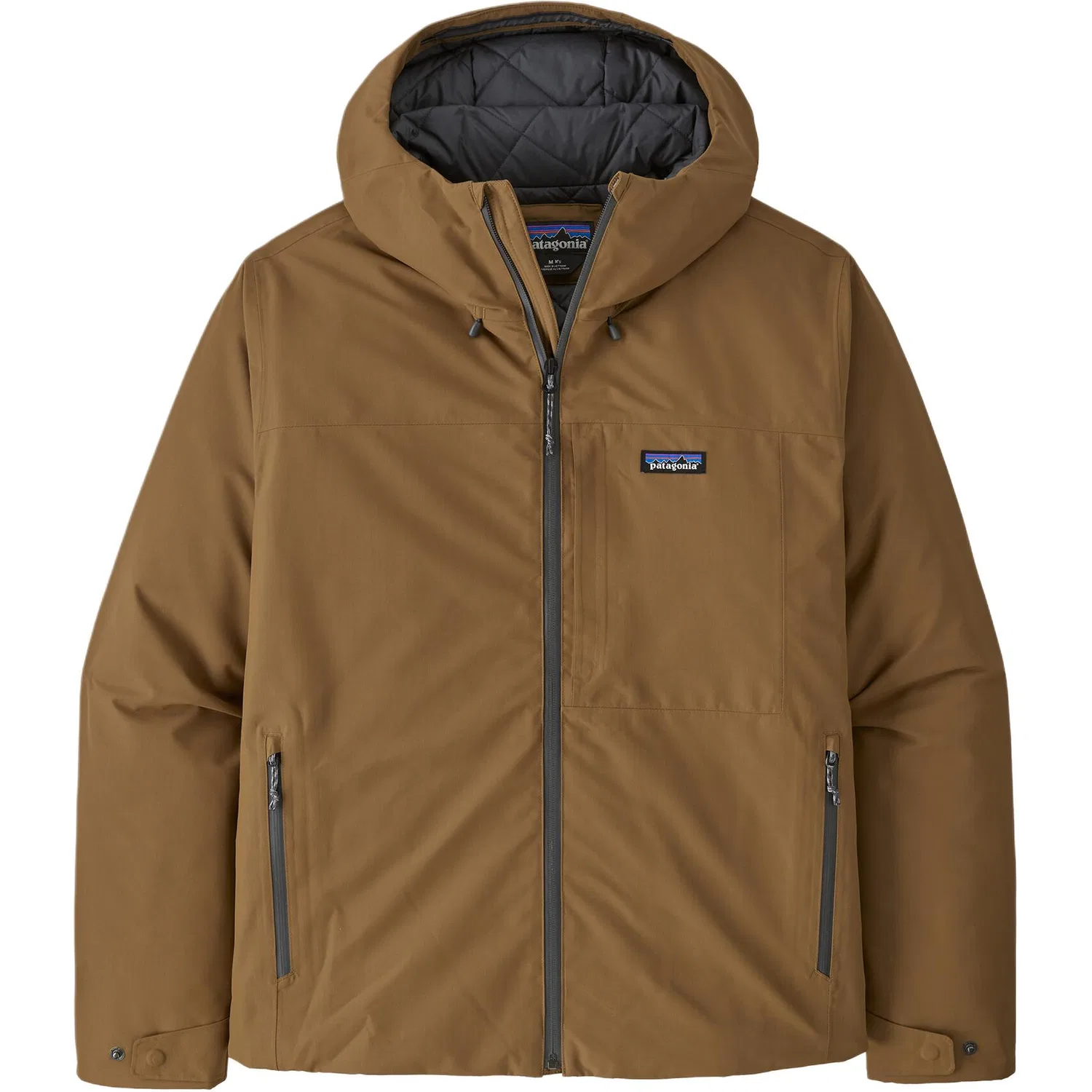 Мужская водонепроницаемая куртка с капюшоном Windshadow Patagonia, Coriander Brown