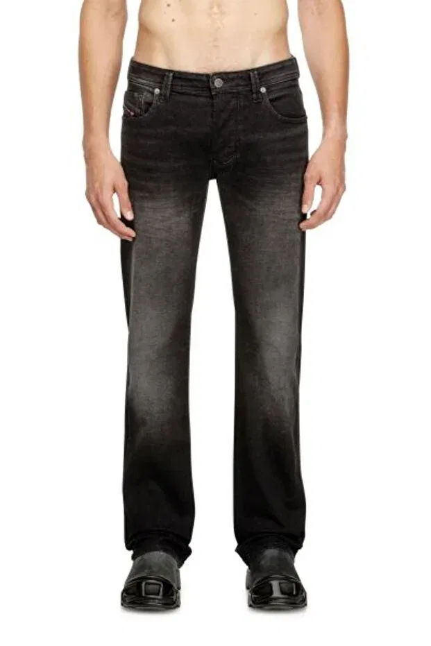 Мужские джинсы из денима Diesel, Antrasit