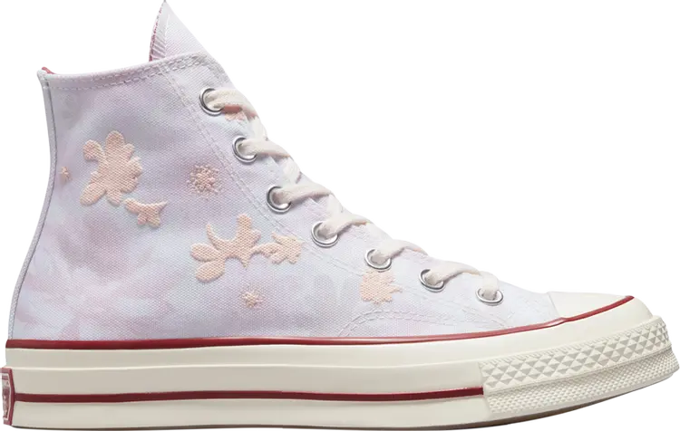 

Кроссовки Converse Chuck 70 High Embroidered Desert Floral, розовый