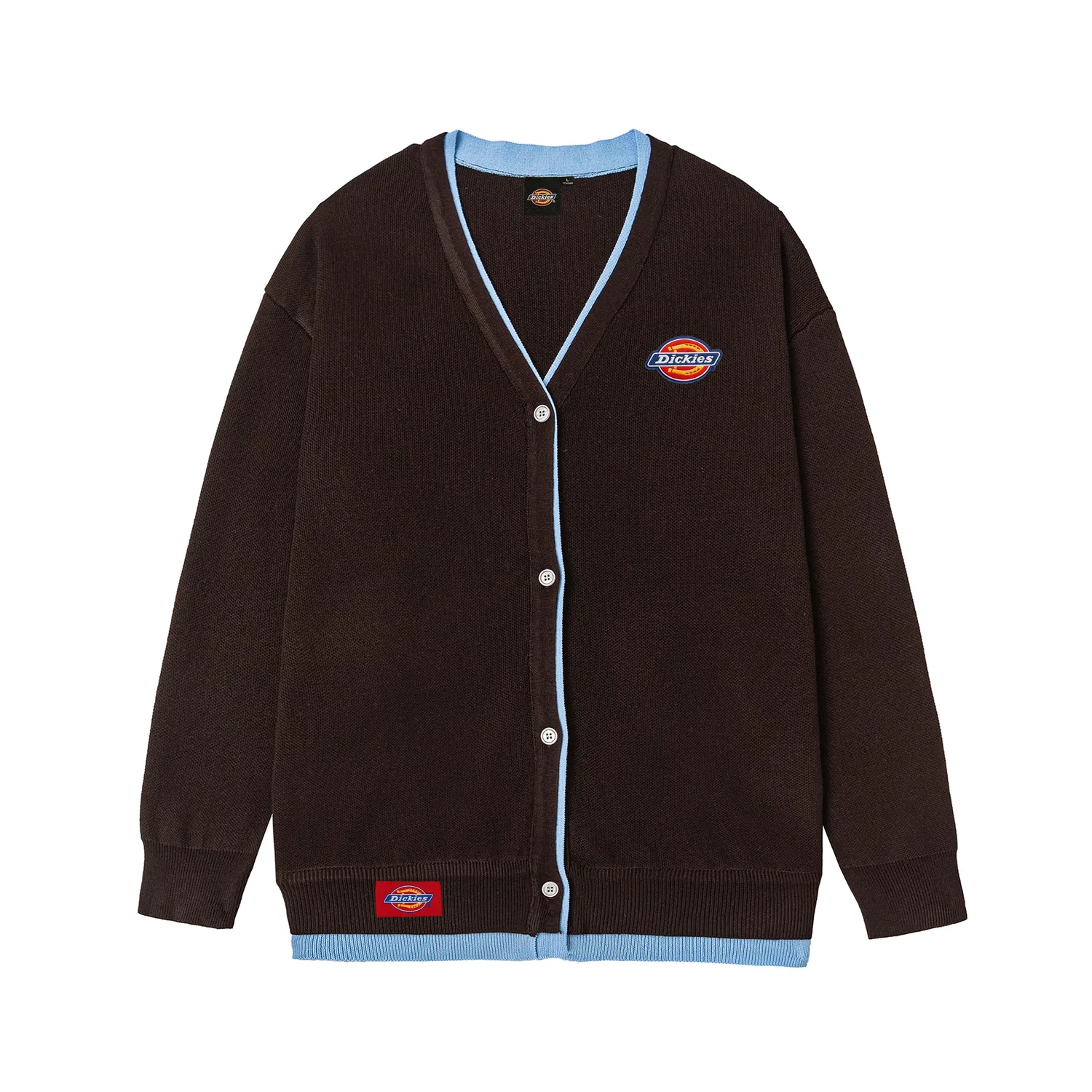 Детский джемпер с V-образным вырезом Dickies, Coffee