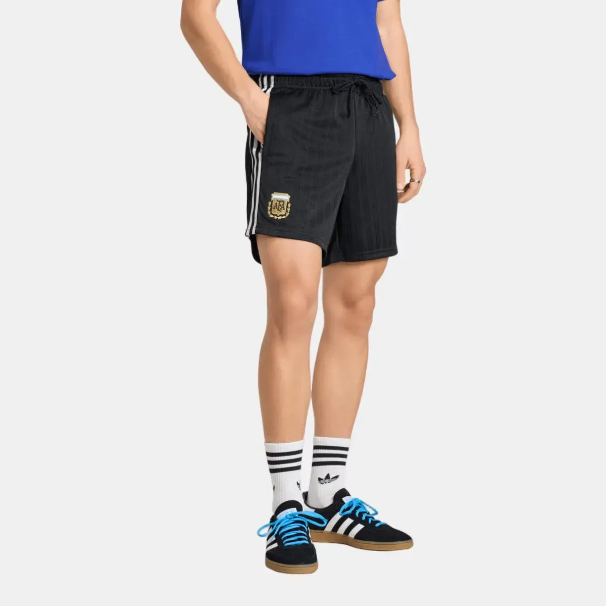 Мужские шорты из переработанного полиэстера adidas Originals, Negro