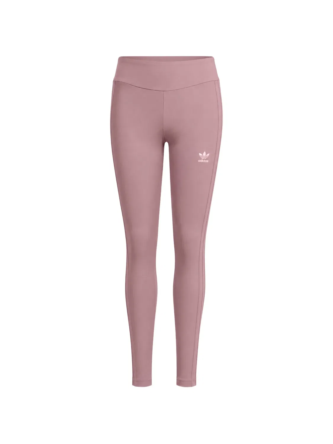 Леггинсы с полосками Adidas, розовый