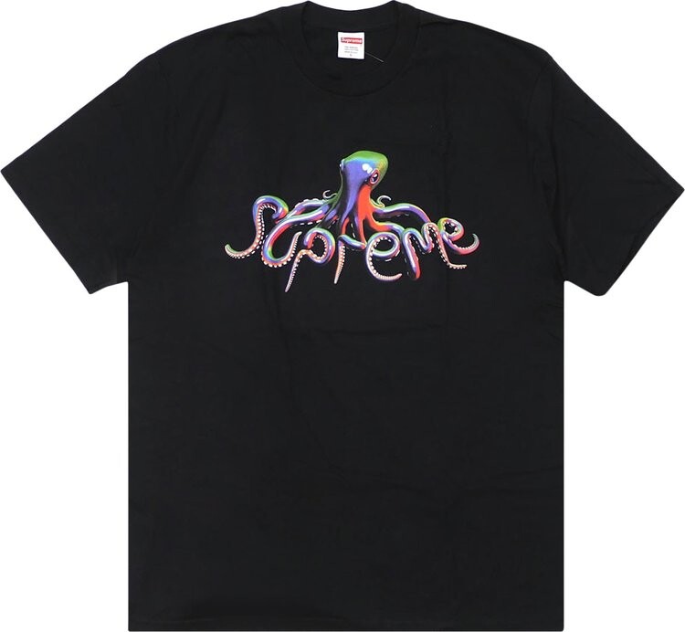 

Футболка Supreme Tentacles Tee 'Black', черный