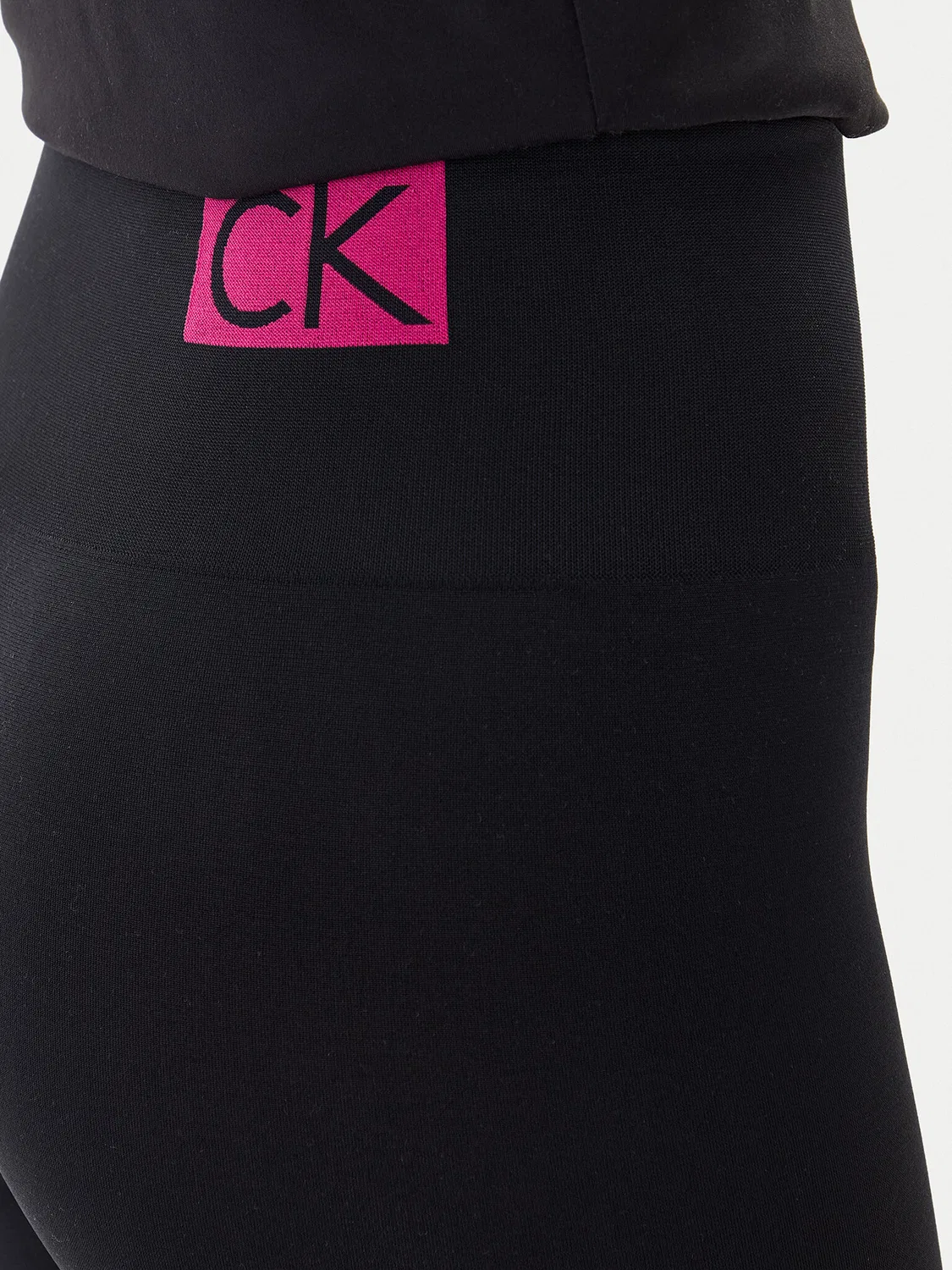 Женские леггинсы облегающего кроя Calvin Klein, черный — фото 4