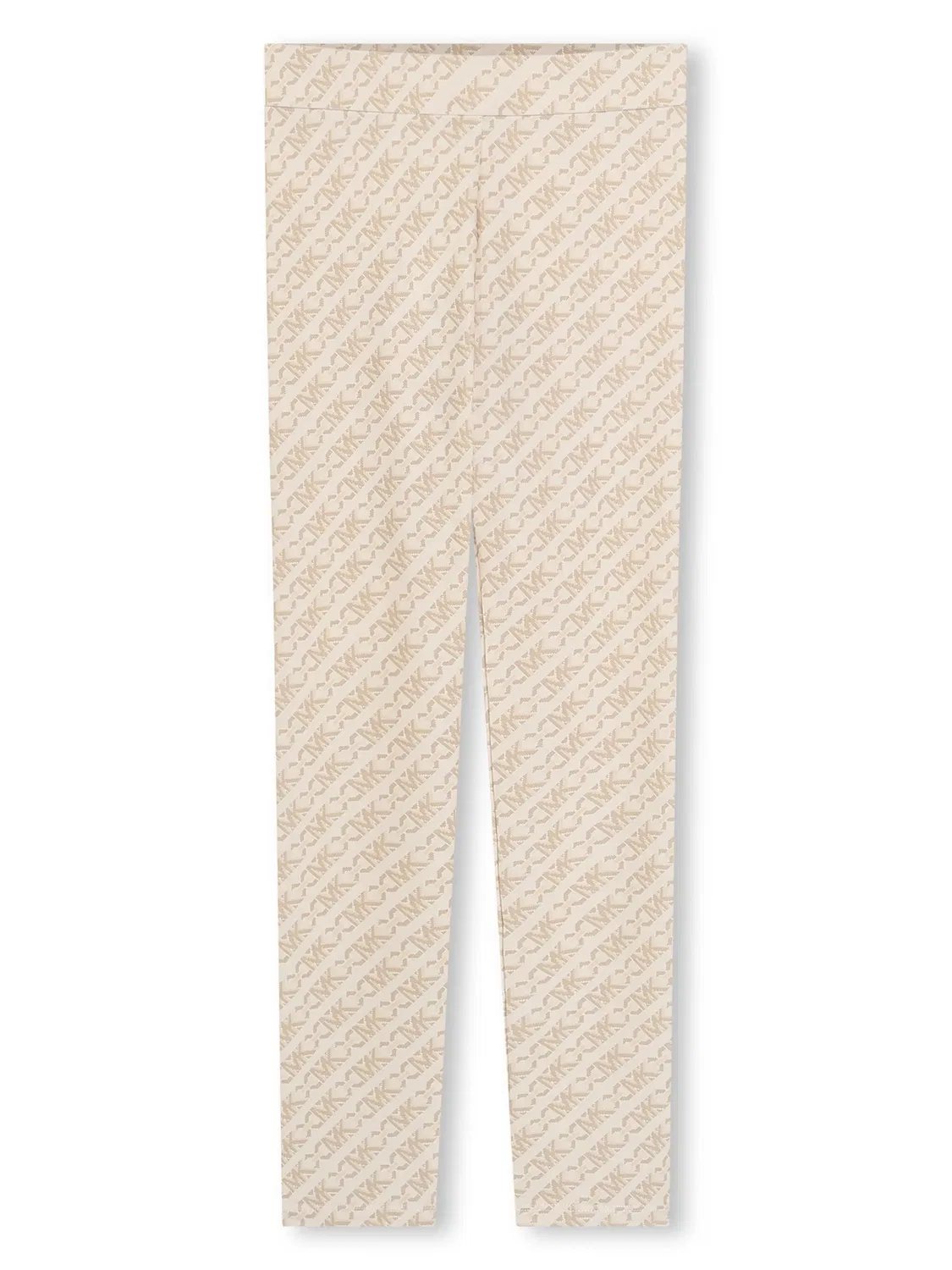 Брюки с логотип-принтом Michael Kors, бежево-коричневый