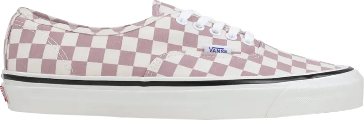 

Кеды Vans Authentic 44 DX Mauve Checkerboard, фиолетовый