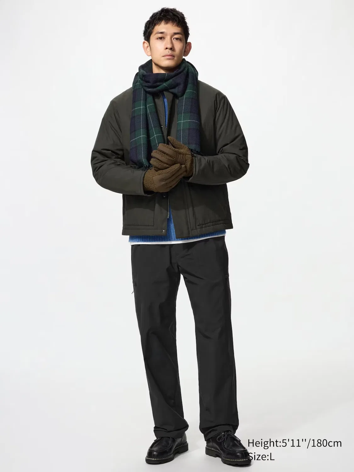 Штаны Uniqlo, базовые брюки, черный
