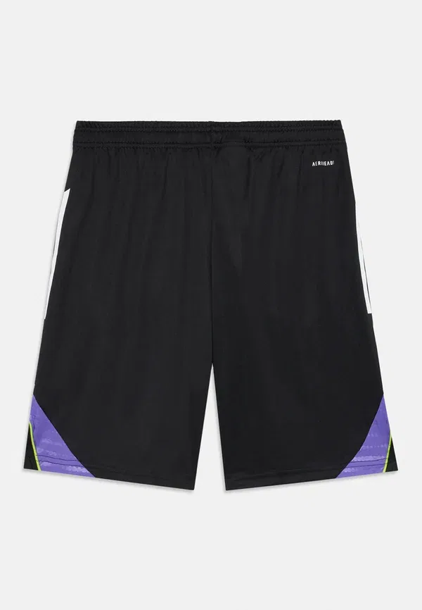 Тренировочные спортивные шорты Tiro25 Adidas Performance, черный/фиолетовый — фото 2