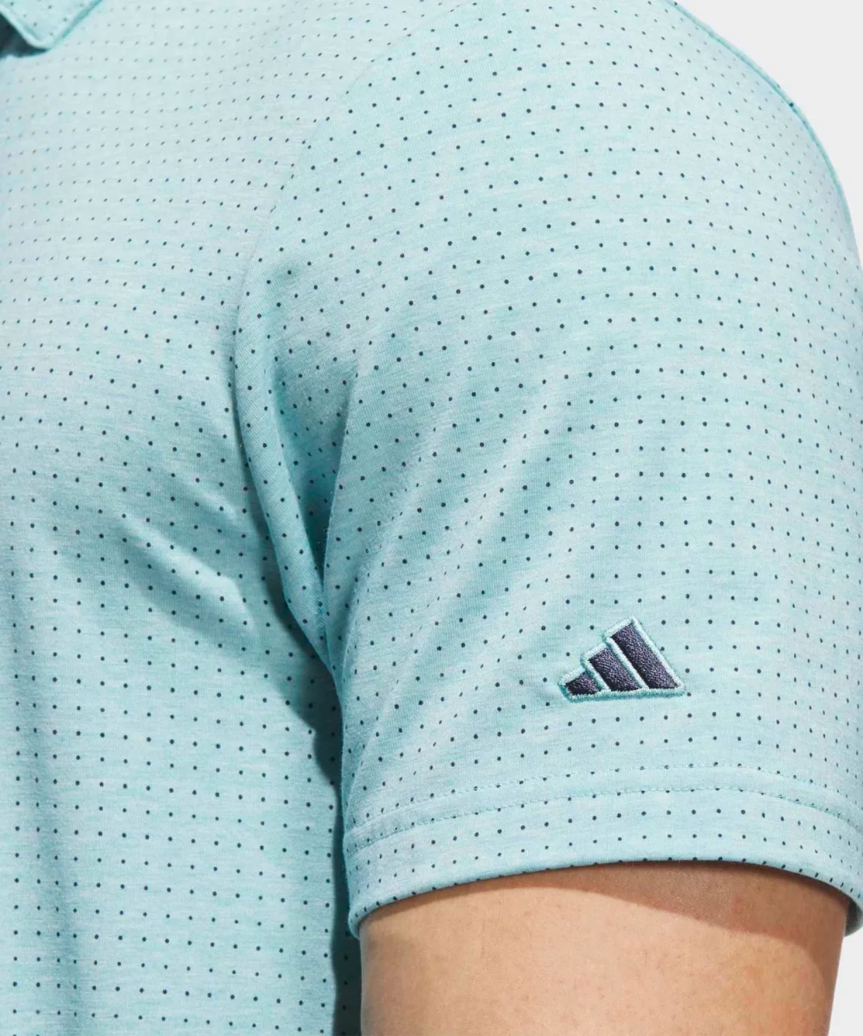 Мужское поло с принтом GO-TO PRT POLO Adidas, Мятный — фото 4