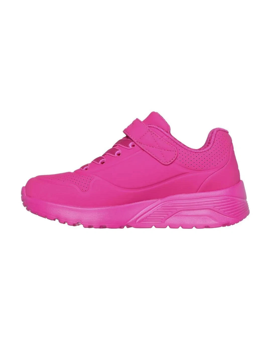 Детские кроссовки с принтом Uno Lite Skechers, Fuchsia — фото 2