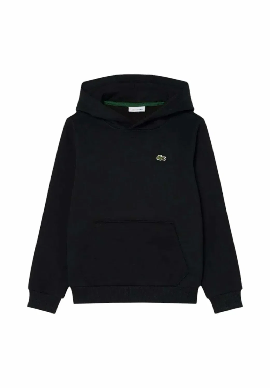 Толстовка из французской махровой ткани Felpa Cappuccio col k96 - толстовка Lacoste, Black