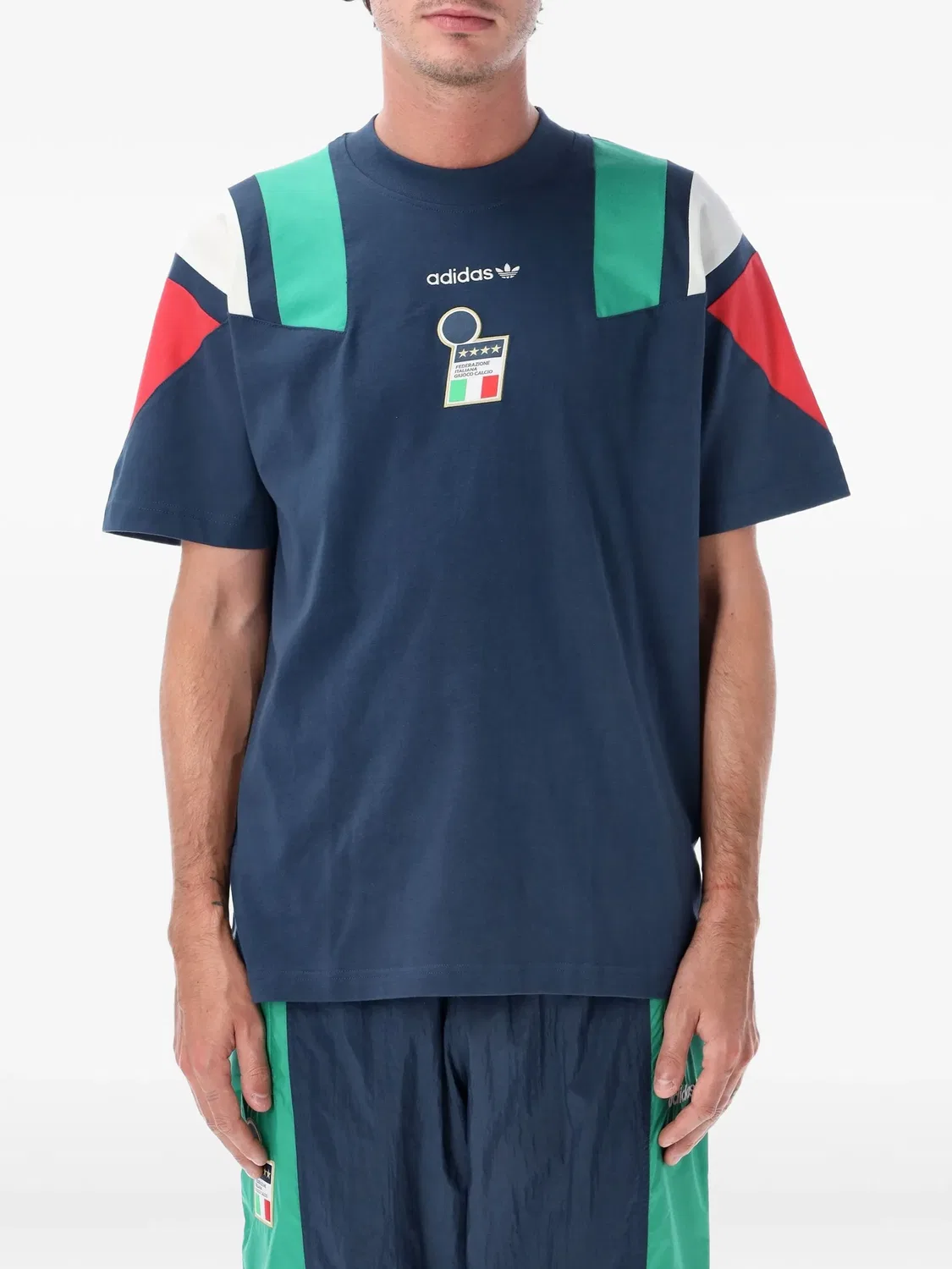 Футболка EQT синяя Adidas, синий
